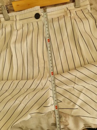 DKNY Wide Leg Rayas - Nuevo con Etiquetas T.XS/12a