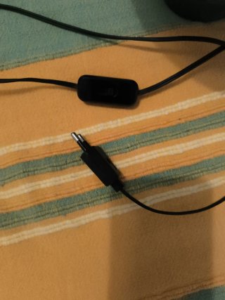 Lámpara de mesa con cable
