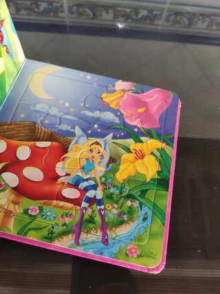 Fantástico libro de puzzles infantiles