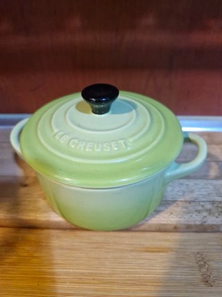 Olla Le Creuset Verde Cerámica