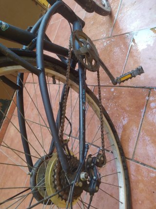 Bicicleta Urbana B'TWIN Elops Negra