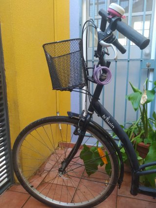 Bicicleta Urbana B'TWIN Elops Negra