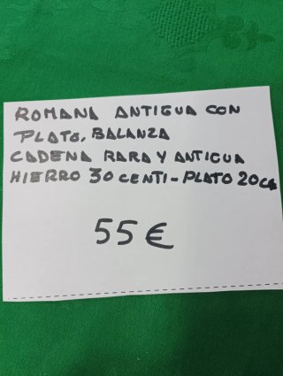 Balanza romana antigua vintage