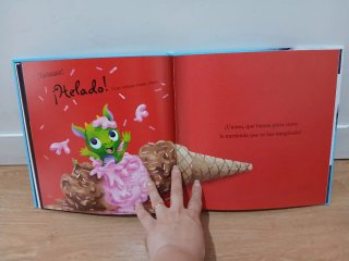 Libro infantil  Hay una dragona en tu libro