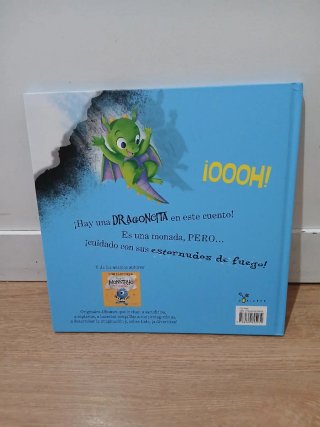 Libro infantil  Hay una dragona en tu libro