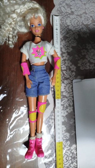 Barbie Rollerblade 1991 Mattel Vintage