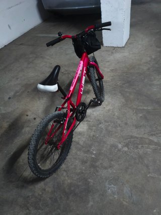 Bicicleta BMX WST Roja