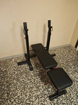 Banco de pesas fitness