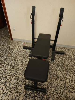 Banco de pesas fitness