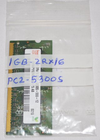 Módulo RAM Hynix 1GB DDR2 PC2-5300S