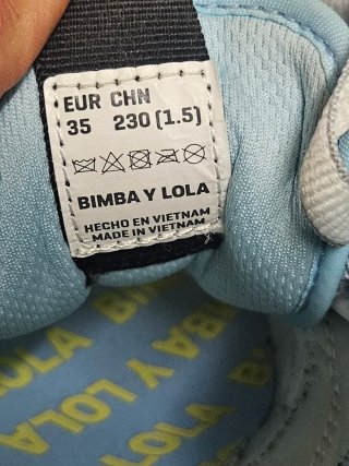 Zapatillas Bimba y Lola Beige y Rosa