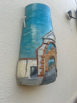 Teja decorada La Caleta