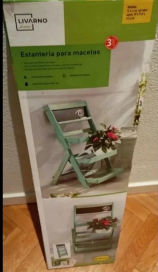 Estantería para macetas Livarno madera