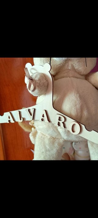 Canastilla bebé azul personalizada