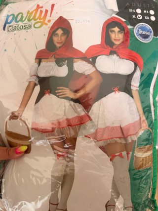 Disfraz Caperucita Roja XL Atosa