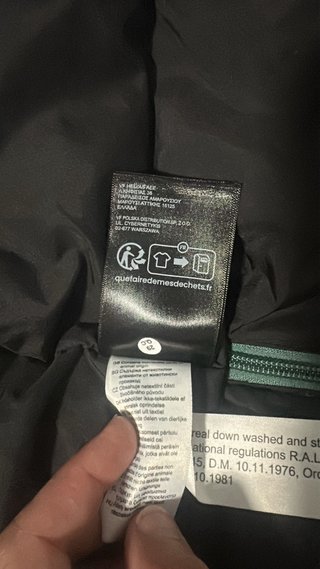 Abrigo The North Face aguamarina/turquesa - S