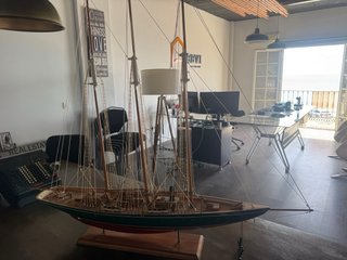 Maqueta Barco Velero Madera