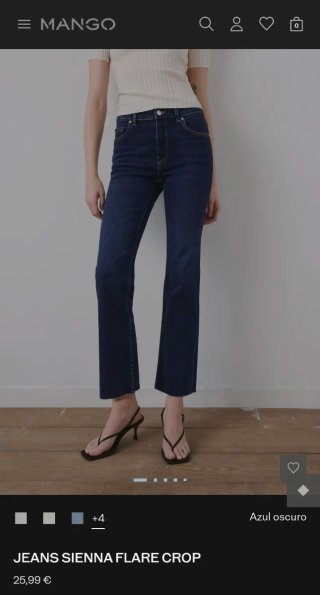Pantalones vaqueros Mango Sienna