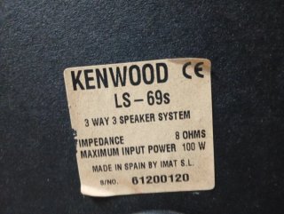 Equipo de Sonido Kenwood con Altavoces