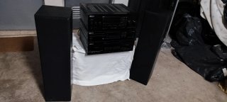 Equipo de Sonido Kenwood con Altavoces