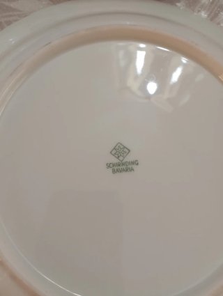 Servizio Piatti Bavaria Porcellana Oro Bianco