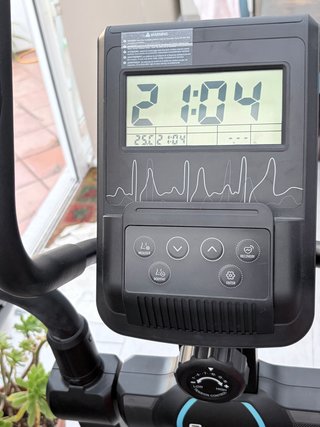 Bicicleta Elíptica Negra