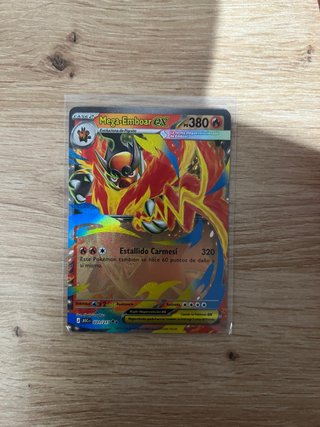 Mega Emboar EX 380 HP Carta Pokémon