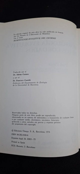 Libro morfología