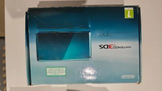 Nintendo 3DS Azul con Caja y Accesorios