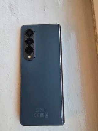 Samsung Galaxy Z Fold 4 Grigio/Blu Marinaio + Custodia