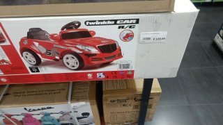 Auto elettrica per bambini Feber rossa