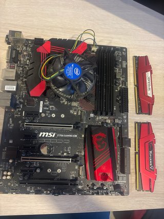 Placa Base MSI Z170A Gaming M5 + i5-6500 + 16GB DD de Segunda mano