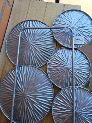 Decoración de pared Platos Metal