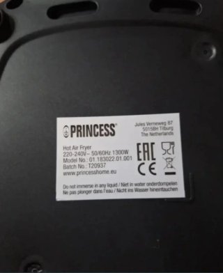 Freidora de aire Princess 208°
