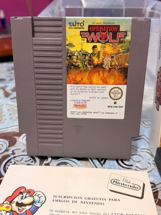 Nintendo NES Taito Operation Wolf
