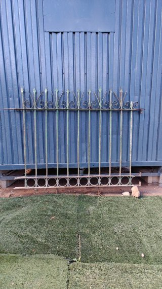 Verja de hierro macizo