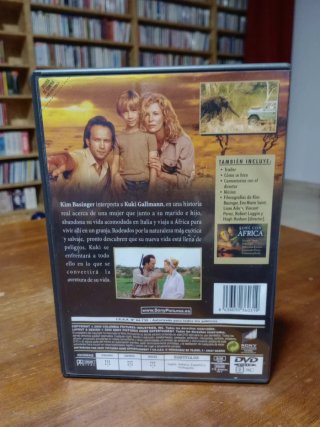 DVD Soñé con África Kim Basinger