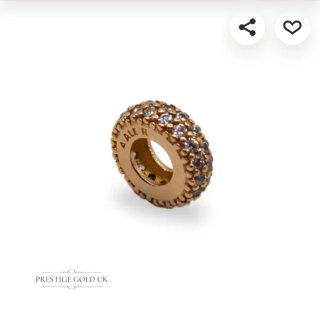 2 Separadores Pandora Oro rosa