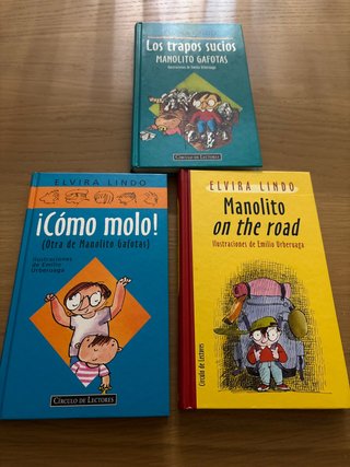 3 libros manolito gafotas