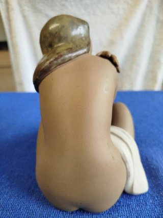 Escultura numerada "juventud" de gres, Lladro.