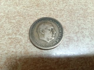 2.5 Pesetas 1953 Franco 13 unidades
