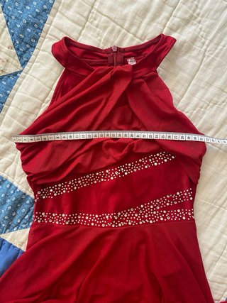 Maillot patinaje/rítmica/baile rojo