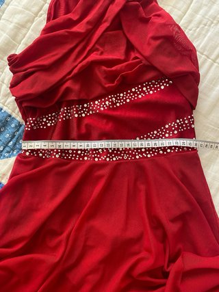 Maillot patinaje/rítmica/baile rojo
