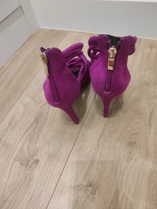 Sandalias tacón MARYPAZ rosa/morado Talla 40