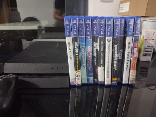 PS4 + Gafas VR + Accesorios + Juegos