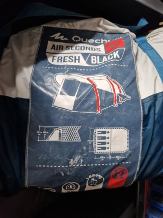 Tienda de campaña 4.1 Fresh & Black Air Seconds