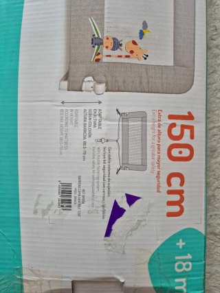 Barrera seguridad cama 150cm