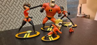 Lote Figuras Los Increíbles Disney Pixar