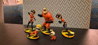 Lote Figuras Los Increíbles Disney Pixar