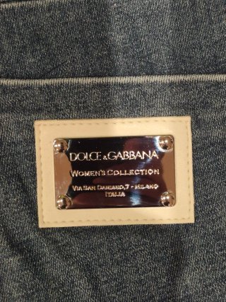 Jeans Capri Dolce & Gabbana Vintage Blu